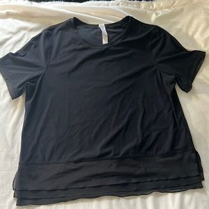 Lululemon Black Workout Shirt